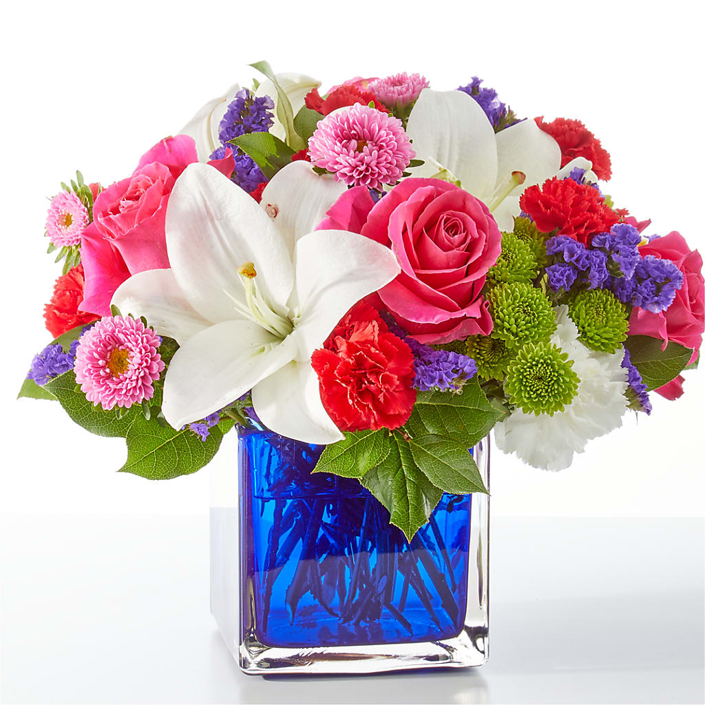 Quality Time Bouquet – Blooms By Vickrey, Camp Hill PA