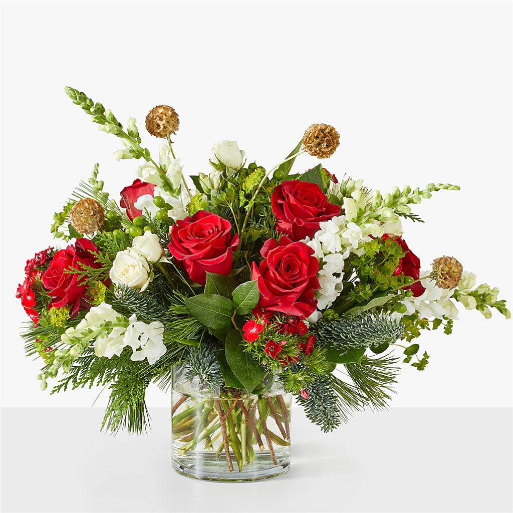 Deck the Halls Bouquet – Blooms By Vickrey, Camp Hill PA