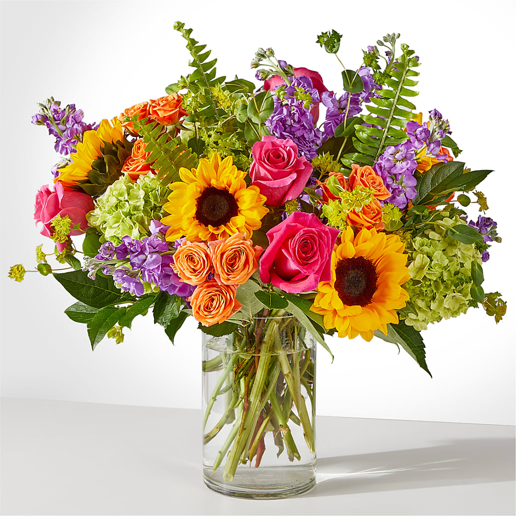 Vibrant Greetings Bouquet – Blooms By Vickrey, Camp Hill PA