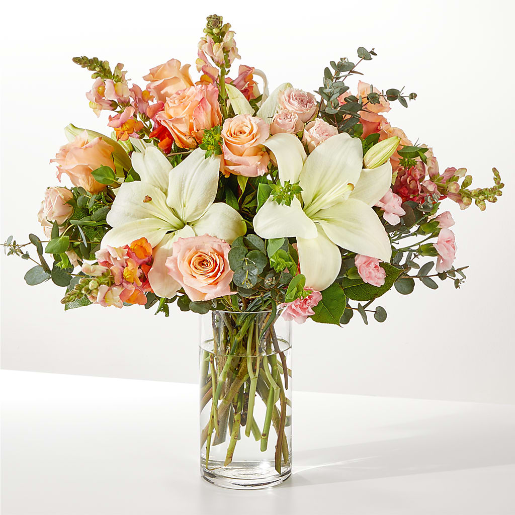 Grapefruit Splash Bouquet – Blooms By Vickrey, Camp Hill PA