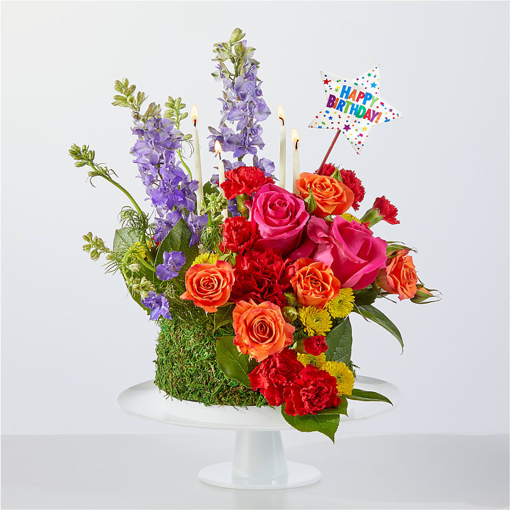Best Year Yet Floral Cake – Blooms By Vickrey, Camp Hill PA
