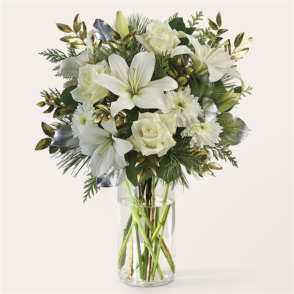 Wintry Mix Bouquet – Blooms By Vickrey, Camp Hill PA