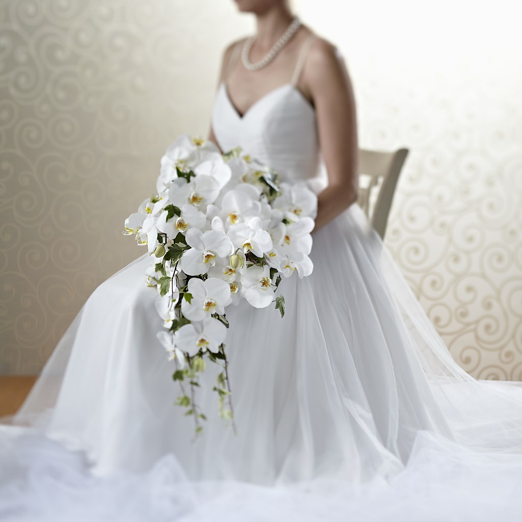 Classic White Bouquet – Blooms By Vickrey, Camp Hill PA