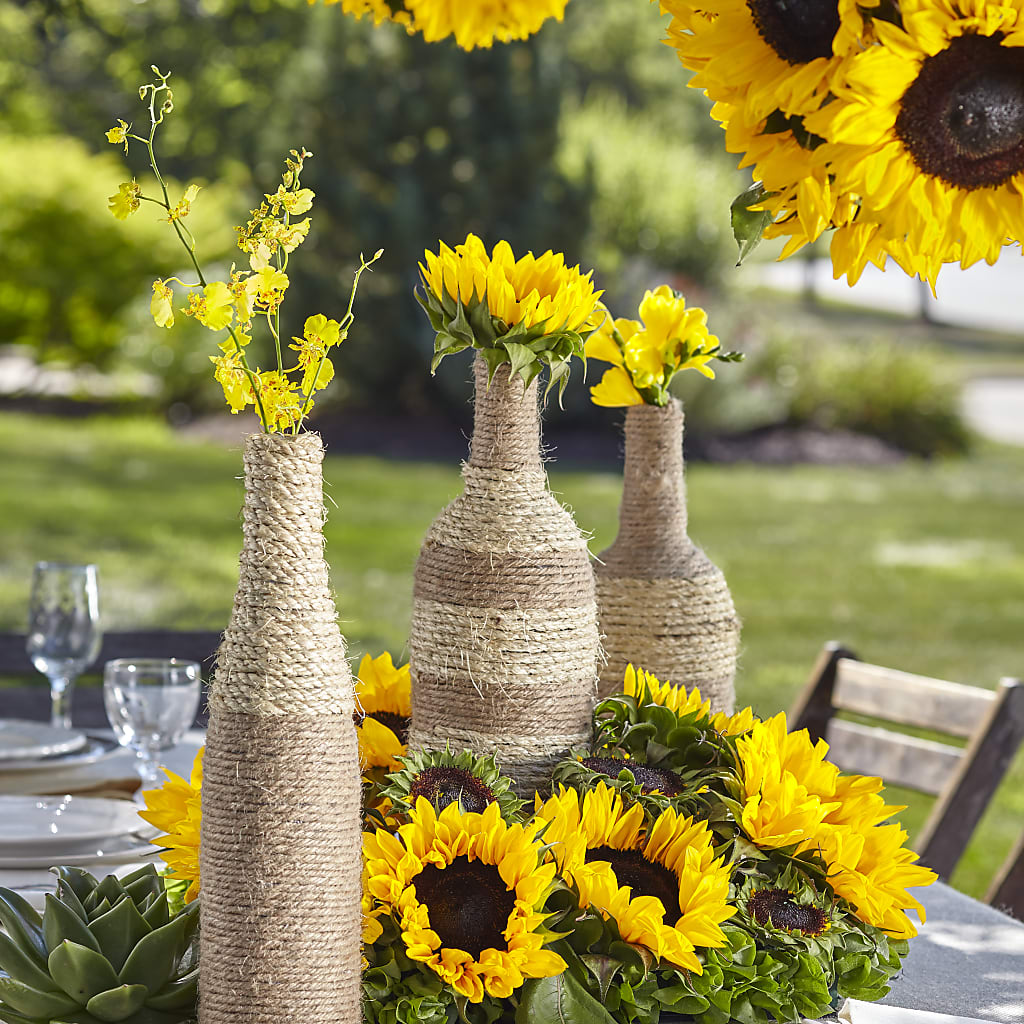 Sublime Garden Centerpiece – Blooms By Vickrey, Camp Hill PA