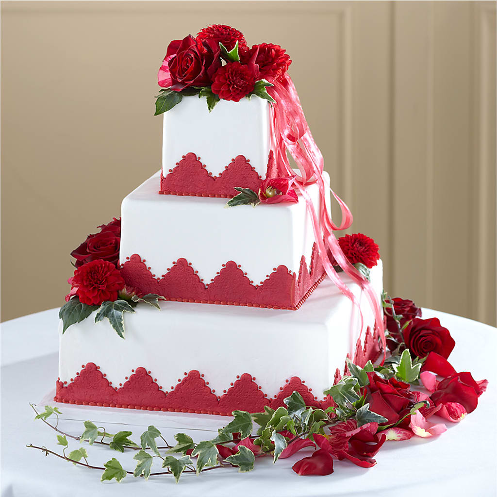 Forever Happiness Cake Decor – Blooms By Vickrey, Camp Hill PA
