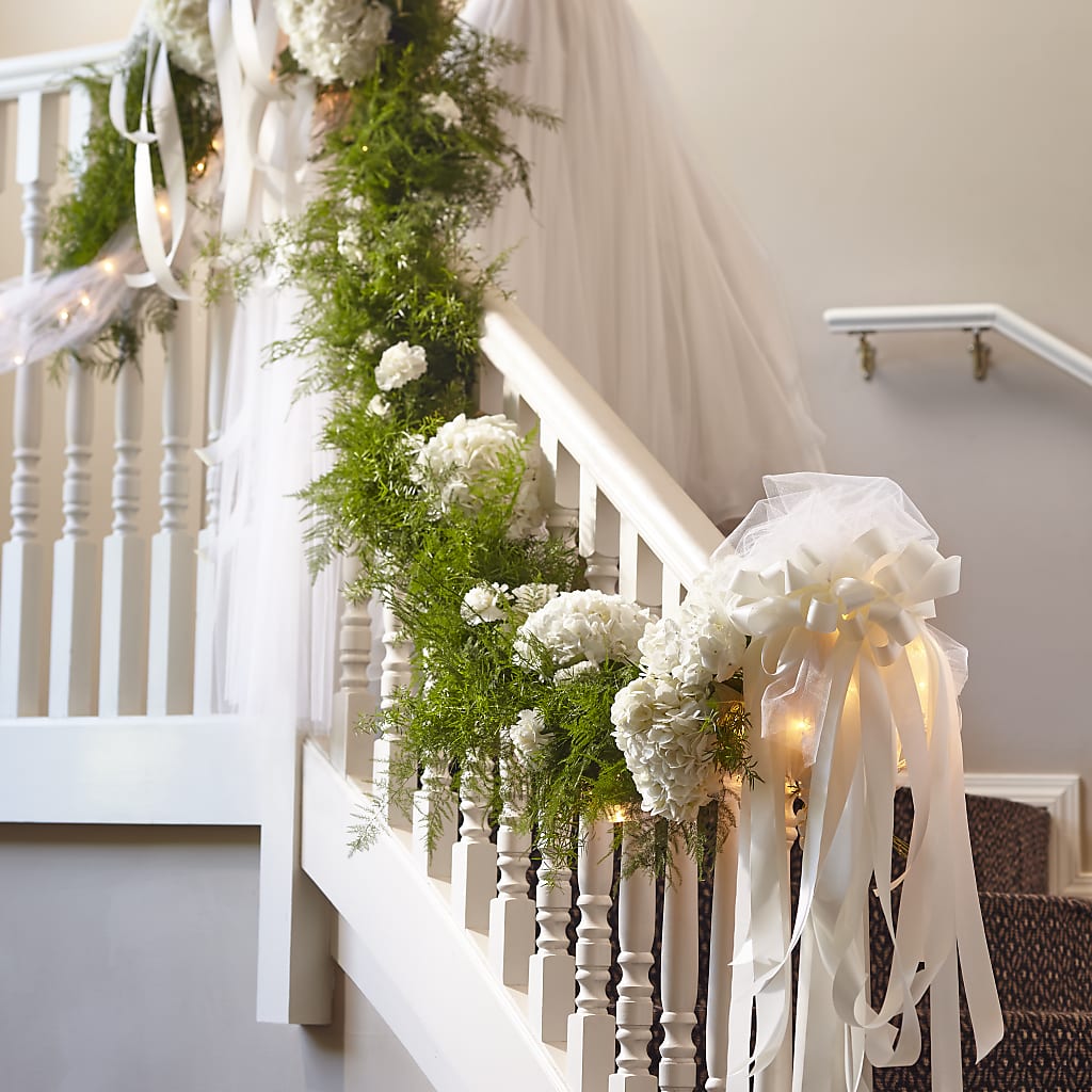 Champagne Dreams Garland – Blooms By Vickrey, Camp Hill PA