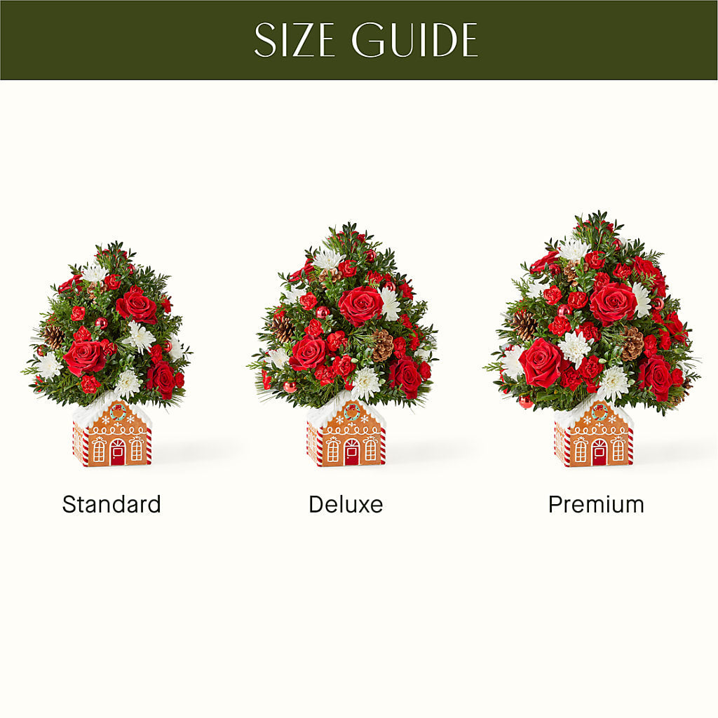 Spiced Gingerbread Tree –  Blooms By Vickrey, Camp Hill PA