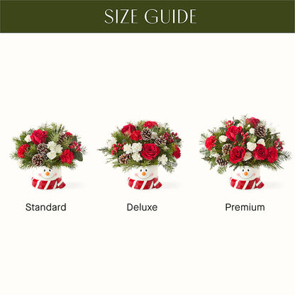 Jolly Snowman Bouquet –  Blooms By Vickrey, Camp Hill PA