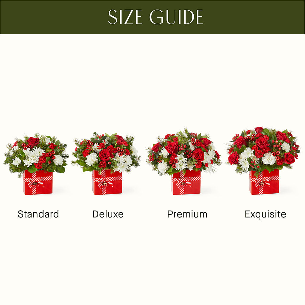 Presents Under the Tree Bouquet –  Blooms By Vickrey, Camp Hill PA