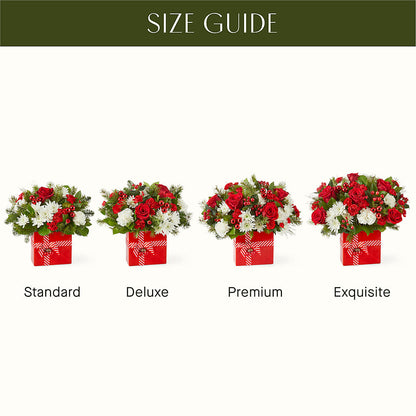 Presents Under the Tree Bouquet –  Blooms By Vickrey, Camp Hill PA