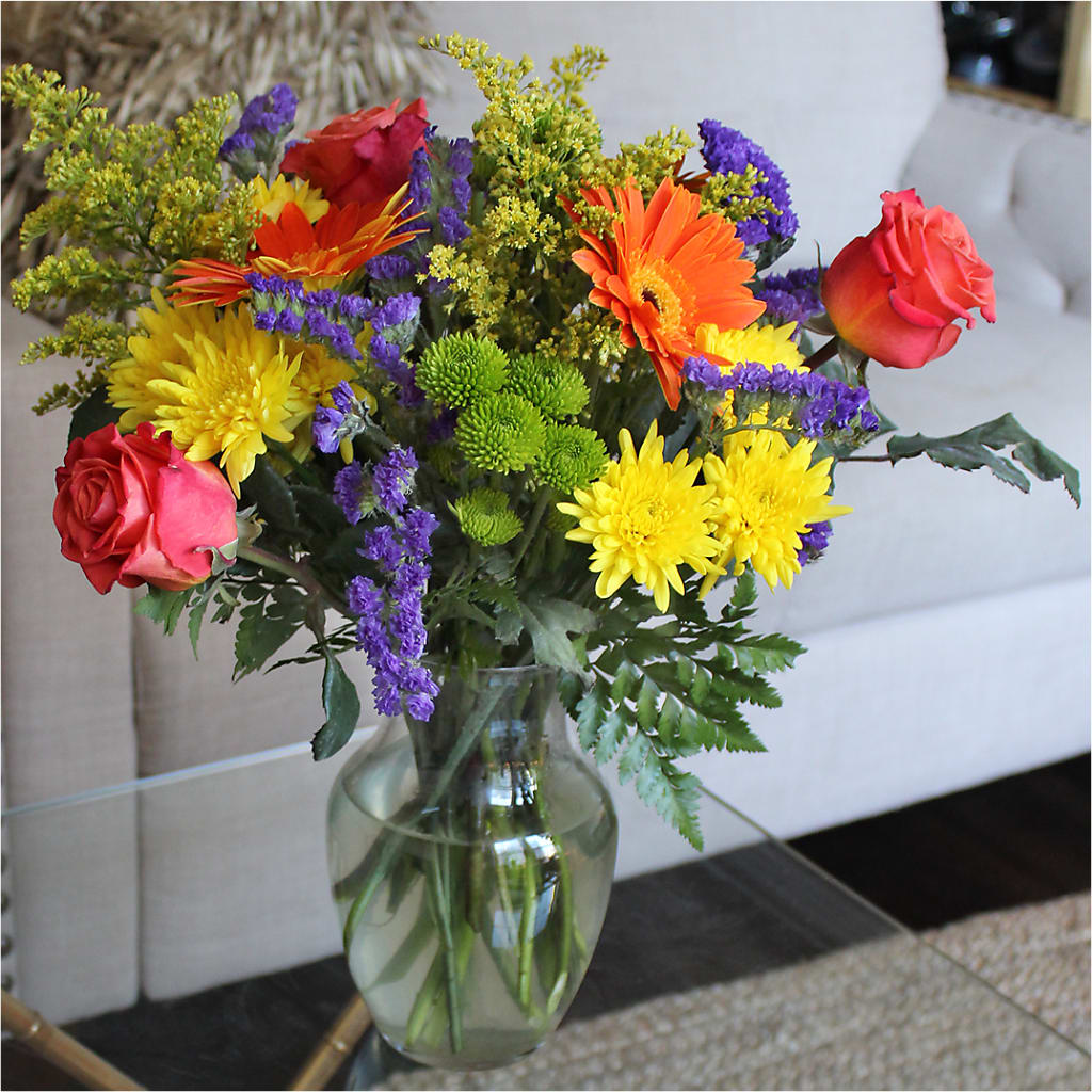 Marmalade Skies Bouquet –  Blooms By Vickrey, Camp Hill PA