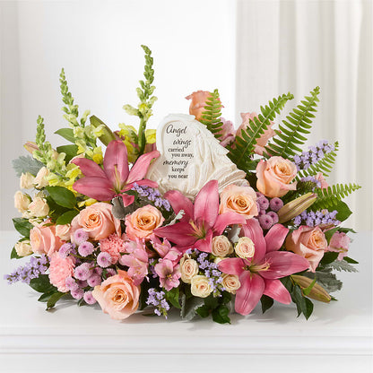 Gentle Light Arrangement –  Blooms By Vickrey, Camp Hill PA