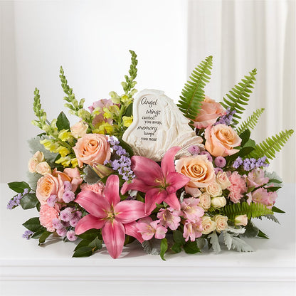 Gentle Light Arrangement –  Blooms By Vickrey, Camp Hill PA