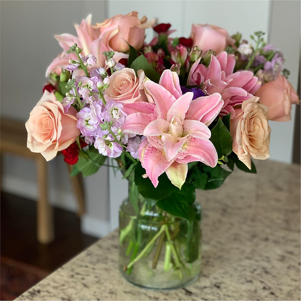 Romantique Bouquet –  Blooms By Vickrey, Camp Hill PA