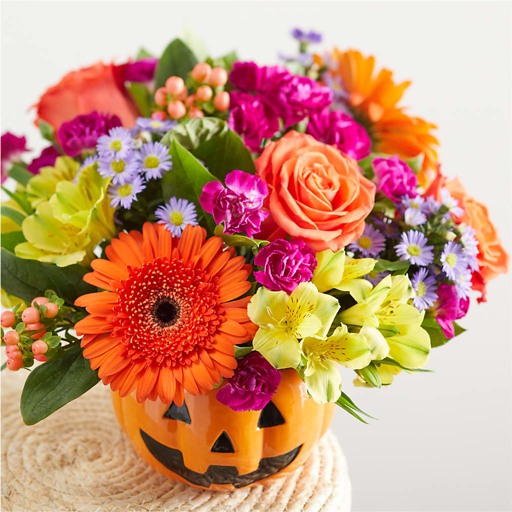 Tricks & Treats Pumpkin –  Blooms By Vickrey, Camp Hill PA