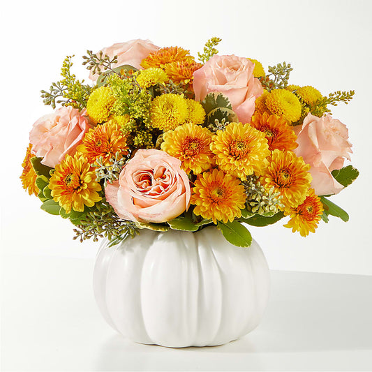 Peachy Pumpkin –  Blooms By Vickrey, Camp Hill PA