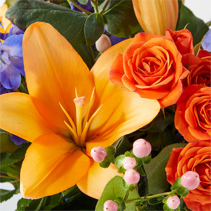 Radiant Citrus Bouquet –  Blooms By Vickrey, Camp Hill PA