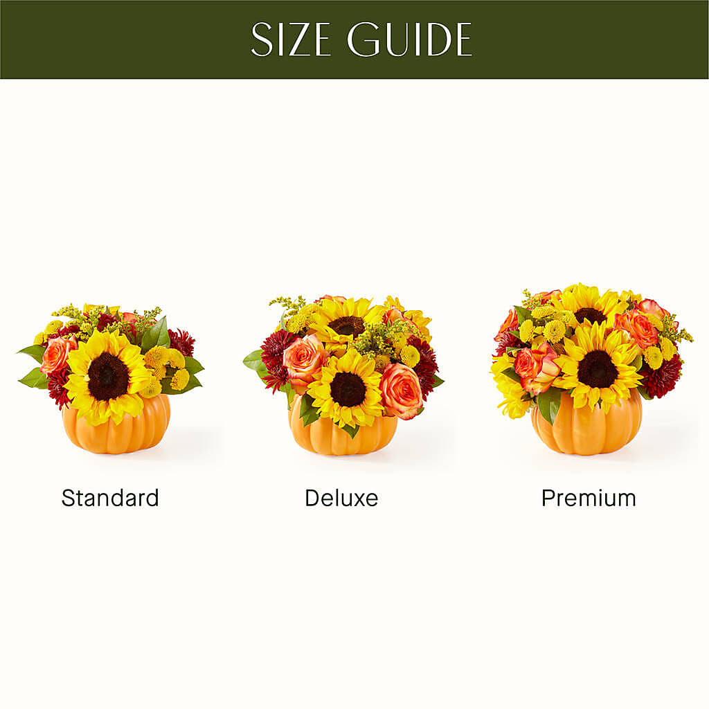 Golden Gourd Pumpkin Bouquet –  Blooms By Vickrey, Camp Hill PA
