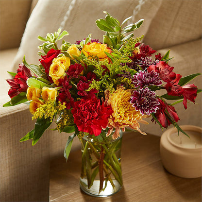 Fall Delight – A Florist Original –  Blooms By Vickrey, Camp Hill PA