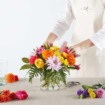 Feast of Color – A Florist Original –  Blooms By Vickrey, Camp Hill PA