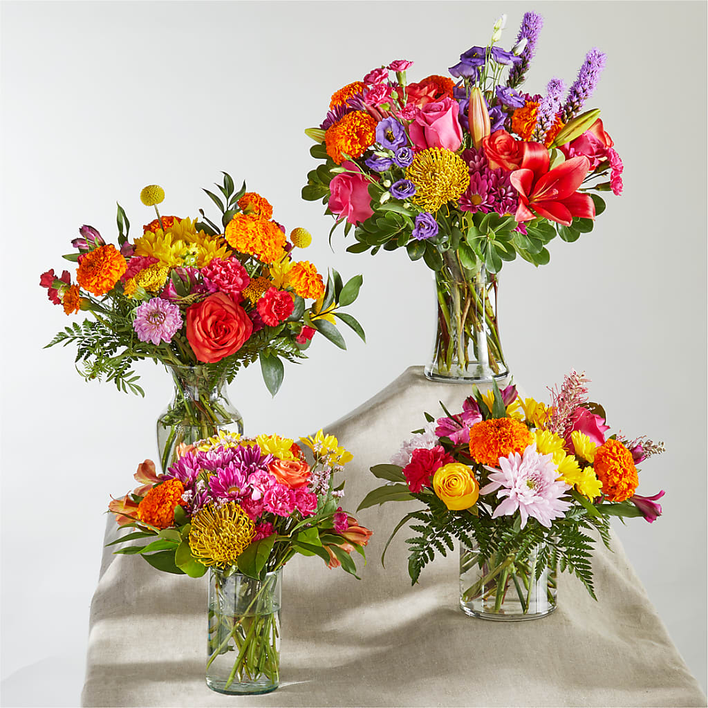 Feast of Color – A Florist Original –  Blooms By Vickrey, Camp Hill PA