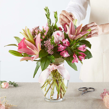 Pink Ribbon - A Florist Original –  Blooms By Vickrey, Camp Hill PA