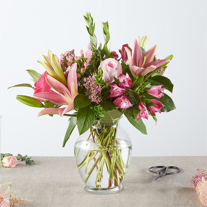 Pink Ribbon - A Florist Original –  Blooms By Vickrey, Camp Hill PA