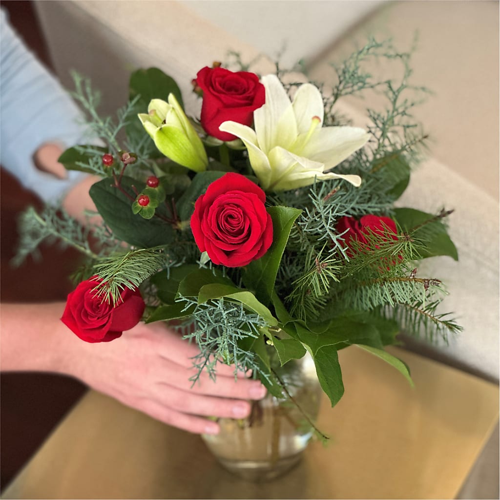 Glittering Lights Bouquet –  Blooms By Vickrey, Camp Hill PA