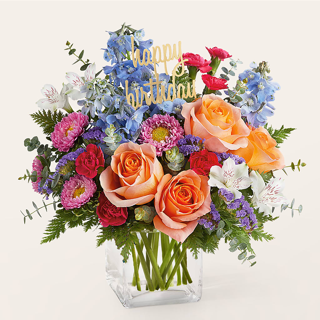 Birthday Bash Bouquet –  Blooms By Vickrey, Camp Hill PA