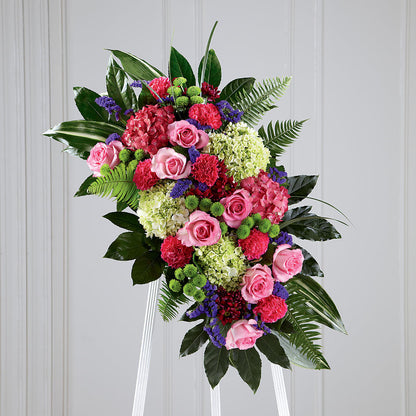 Refreshing Mix Standing Spray –  Blooms By Vickrey, Camp Hill PA