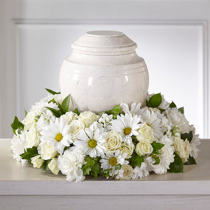 Ivory Gardens Cremation Adornment –  Blooms By Vickrey, Camp Hill PA