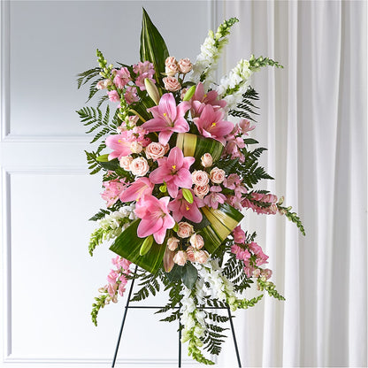 Elegant Embrace Standing Spray –  Blooms By Vickrey, Camp Hill PA