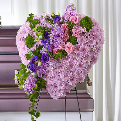 Treasured Love Standing Heart –  Blooms By Vickrey, Camp Hill PA