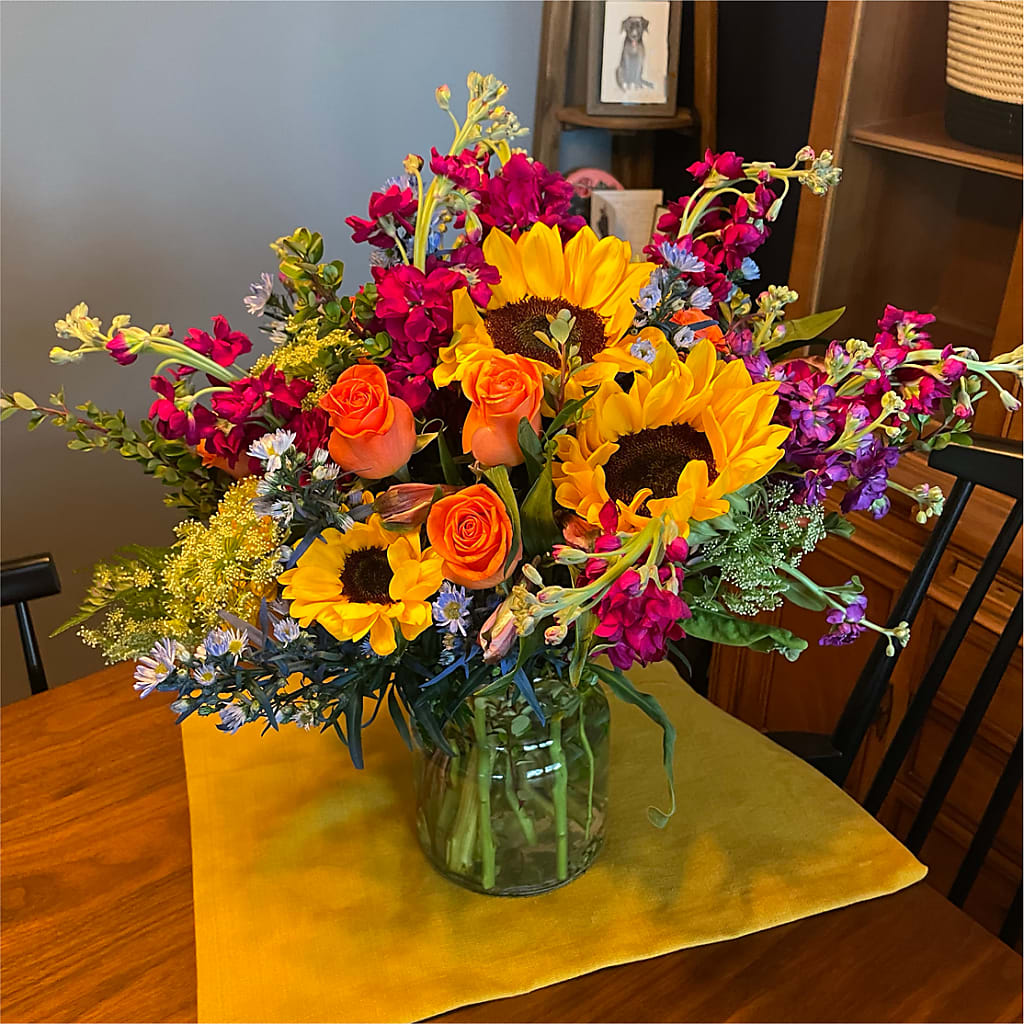 Rays of Life Bouquet –  Blooms By Vickrey, Camp Hill PA