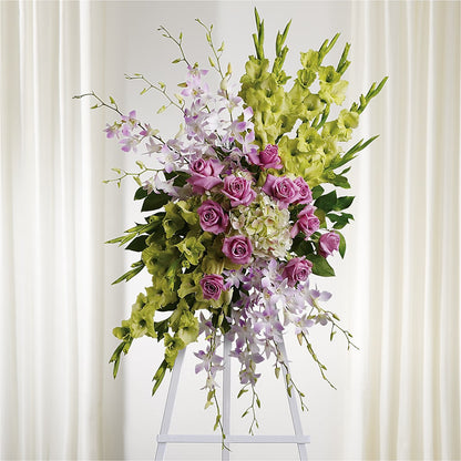 Lasting Legacy Standing Spray –  Blooms By Vickrey, Camp Hill PA