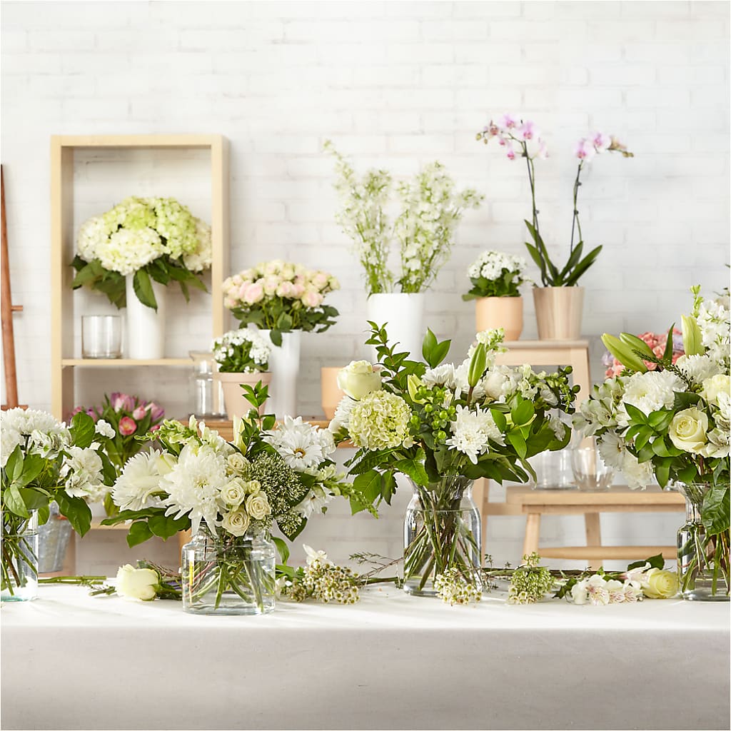 Classic Ivory – A Florist Original –  Blooms By Vickrey, Camp Hill PA