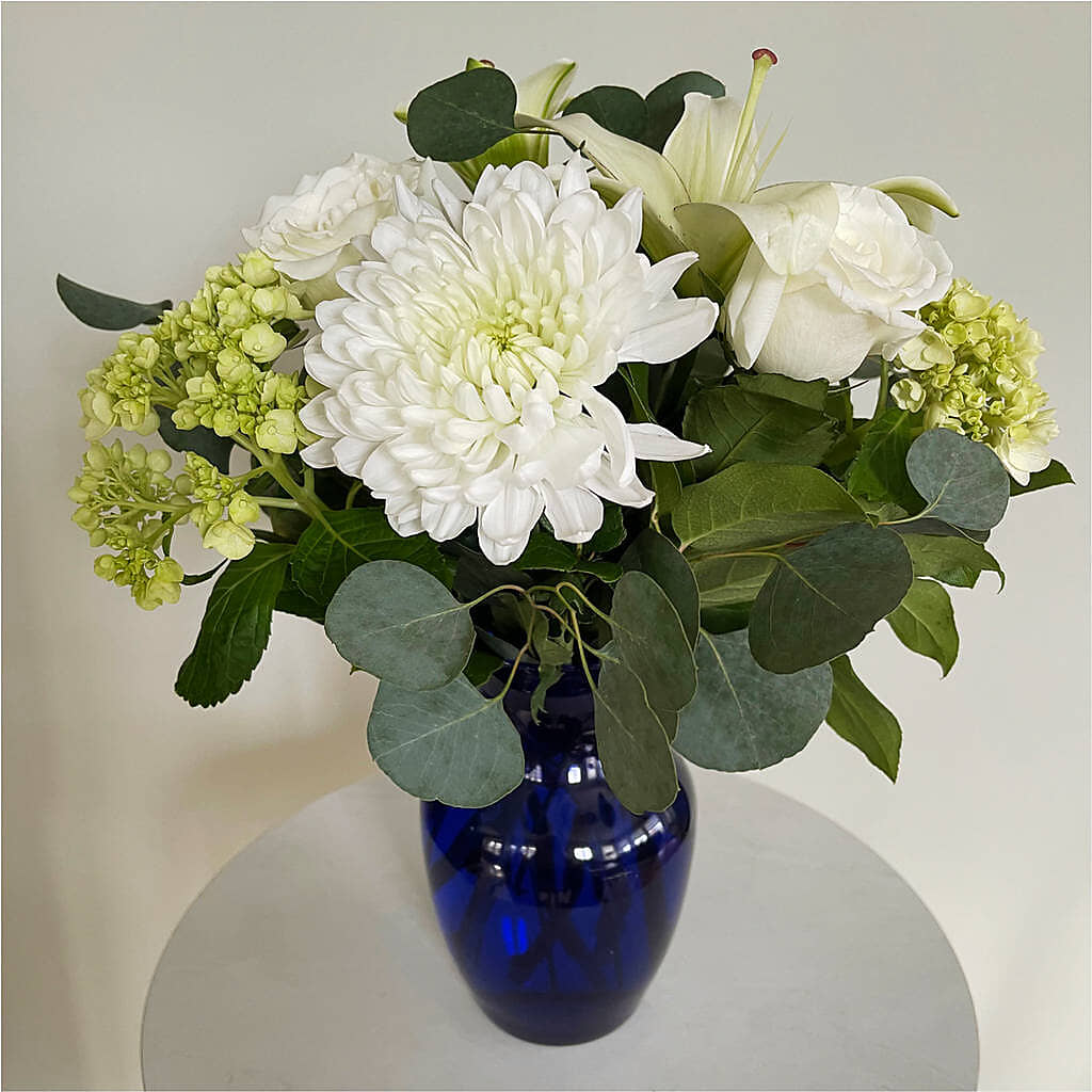 Snowy Dreams Bouquet –  Blooms By Vickrey, Camp Hill PA