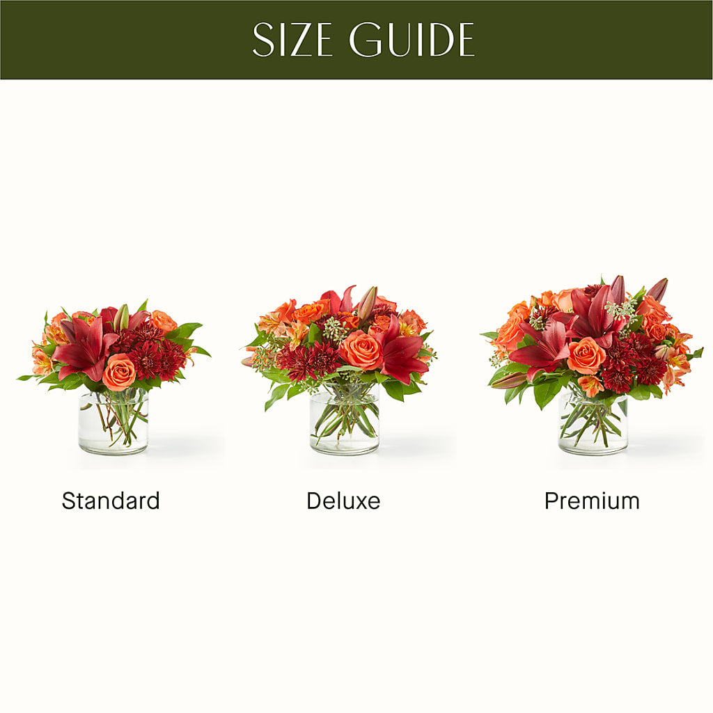 Crimson Leaves Bouquet –  Blooms By Vickrey, Camp Hill PA