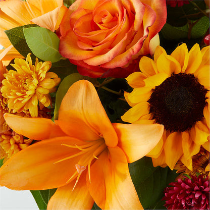 Grateful Centerpiece –  Blooms By Vickrey, Camp Hill PA