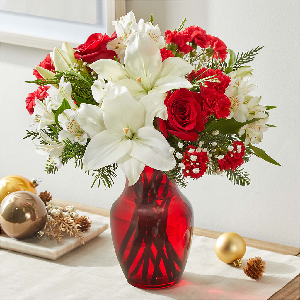 Holiday Season Bouquet –  Blooms By Vickrey, Camp Hill PA