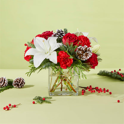 Glistening Icicles Bouquet –  Blooms By Vickrey, Camp Hill PA