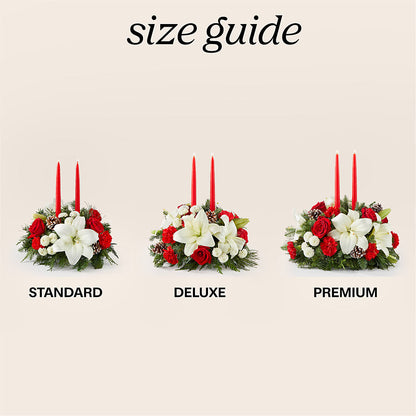 Seasonal Festivities Centerpiece –  Blooms By Vickrey, Camp Hill PA