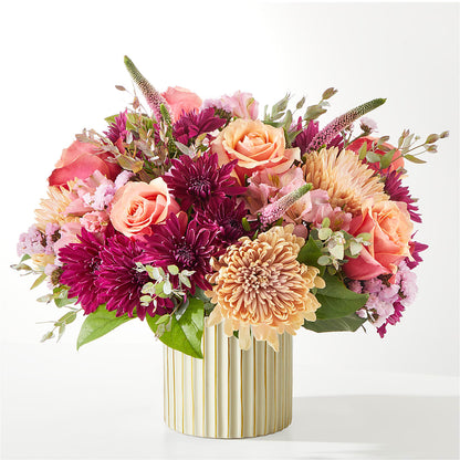 Berry Cobbler Bouquet with Ivory Vase –  Blooms By Vickrey, Camp Hill PA
