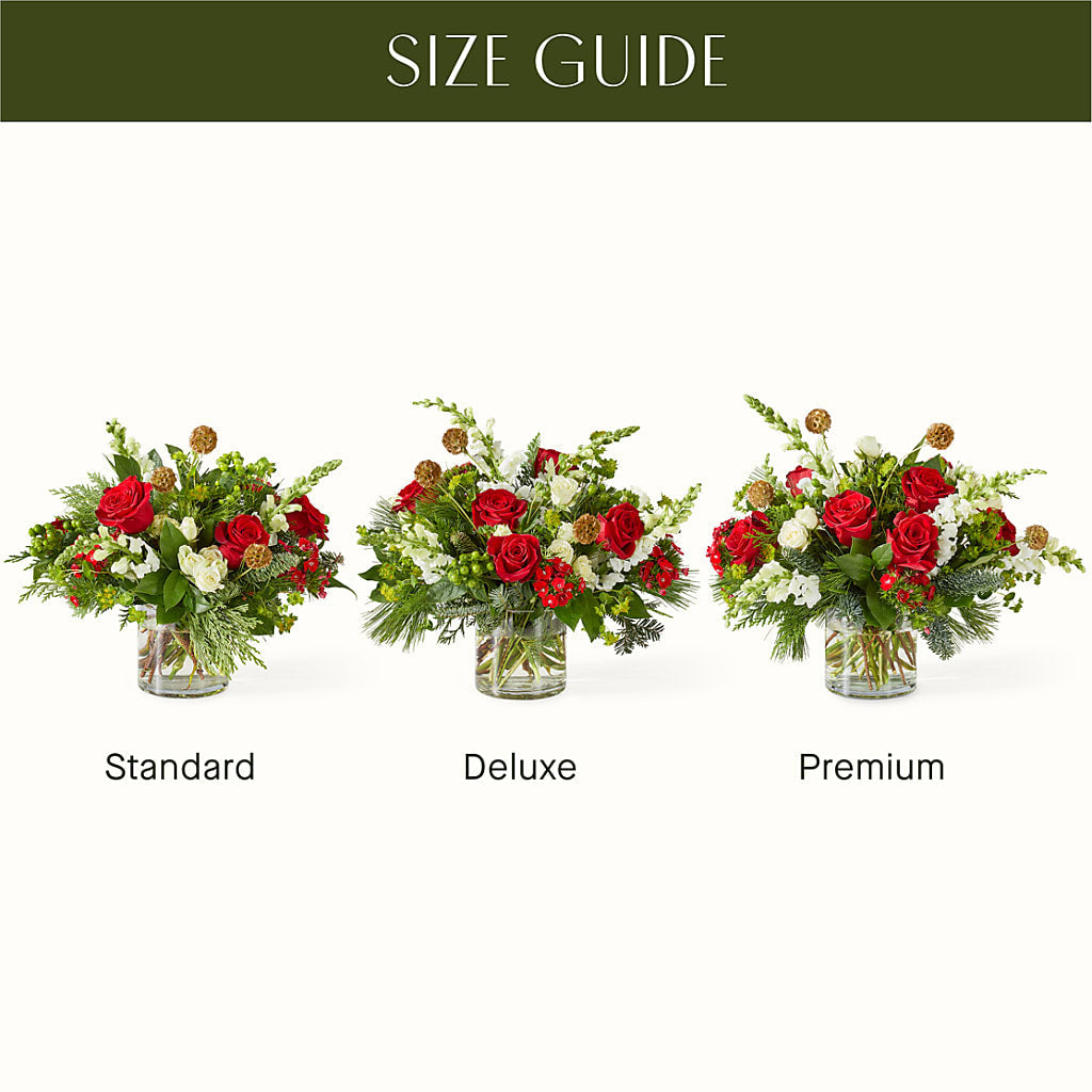 Deck the Halls Bouquet –  Blooms By Vickrey, Camp Hill PA