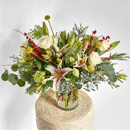 Berry & Bright Bouquet –  Blooms By Vickrey, Camp Hill PA