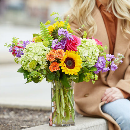 Vibrant Greetings Bouquet –  Blooms By Vickrey, Camp Hill PA