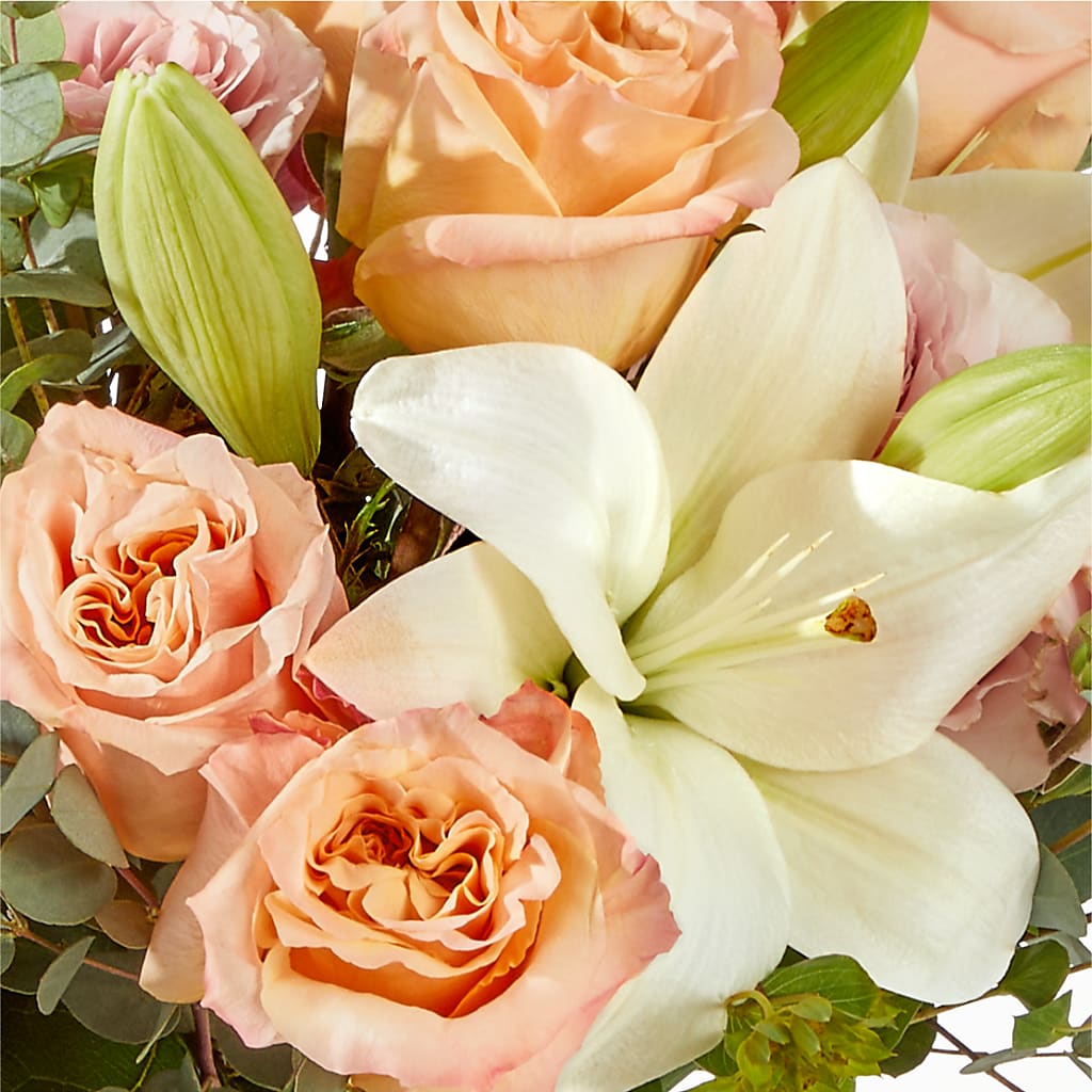 Grapefruit Splash Bouquet –  Blooms By Vickrey, Camp Hill PA