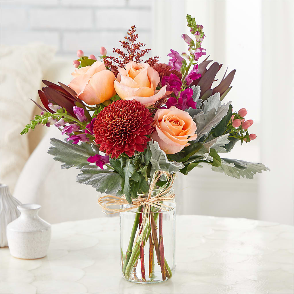 Moody Hues Bouquet –  Blooms By Vickrey, Camp Hill PA