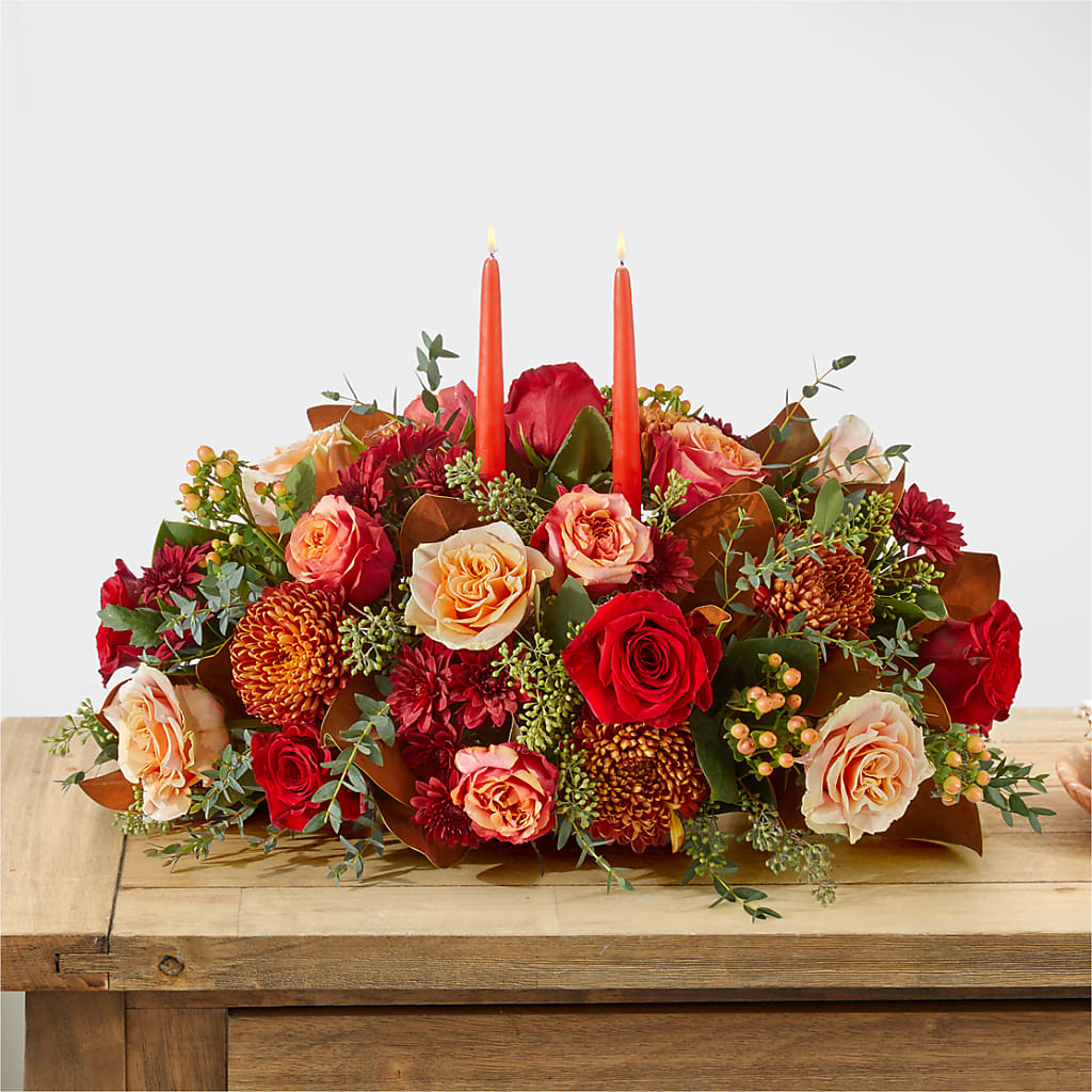 Gather Near Centerpiece –  Blooms By Vickrey, Camp Hill PA