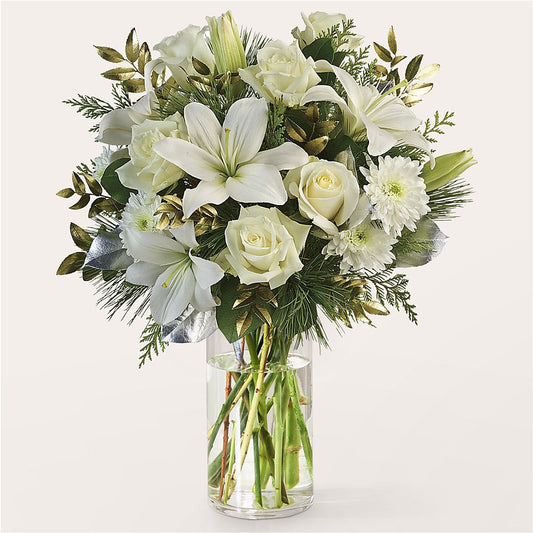 Wintry Mix Bouquet –  Blooms By Vickrey, Camp Hill PA